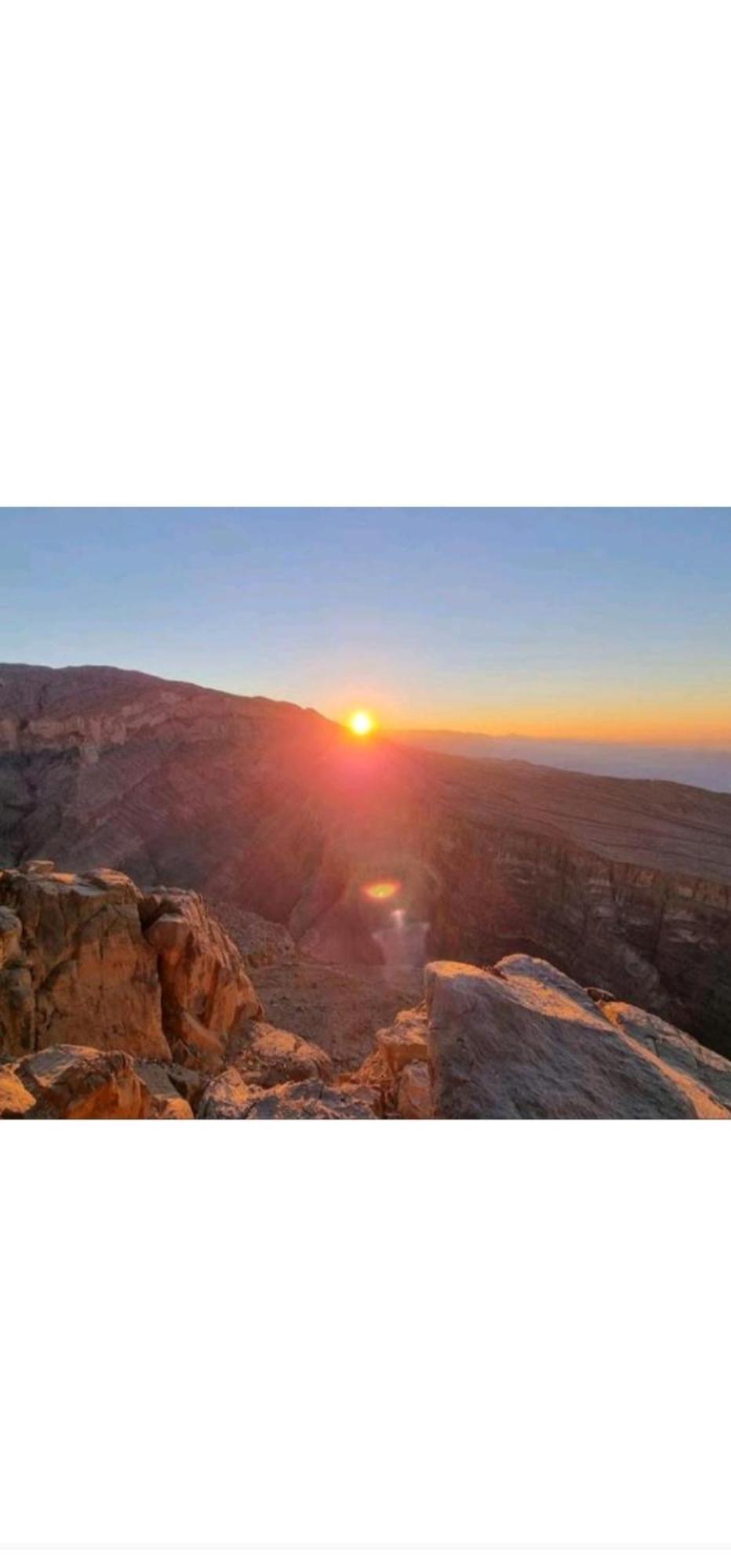 جبل شمس Jabal Shams Sunset House Villa Dar Sawda Exteriör bild