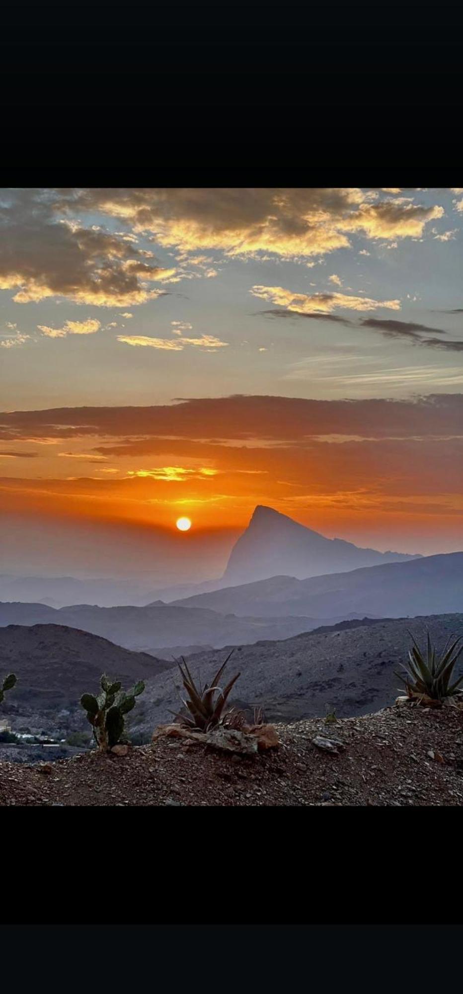 جبل شمس Jabal Shams Sunset House Villa Dar Sawda Exteriör bild